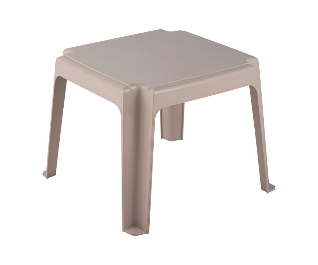 Стол пластиковый et_для шезлонга Элластик 45x45см, серый, эп 607769